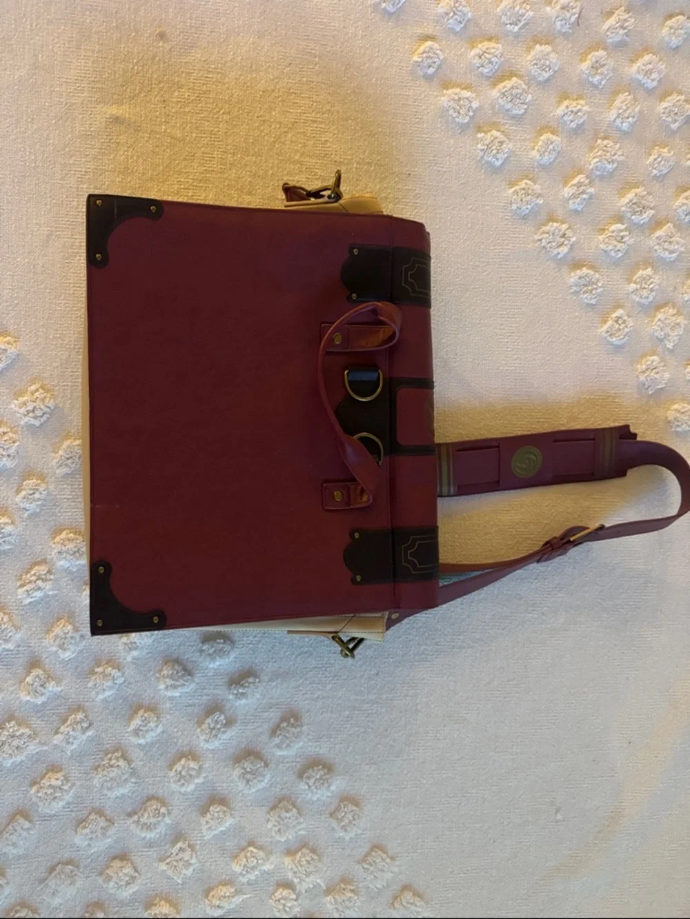 NWOT-Thinkgeek Marvel Doctor Strange Book of Vishanti Messenger Bag with Strap